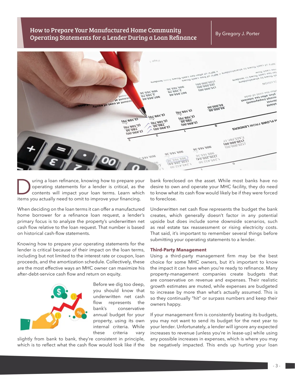 Page 3 of Manufactured Housing Review 2021 Q3