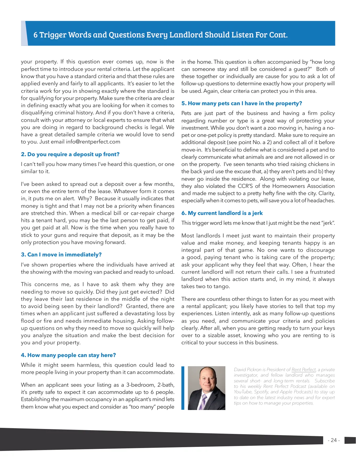 Page 24 of Manufactured Housing Review 2023 Q3