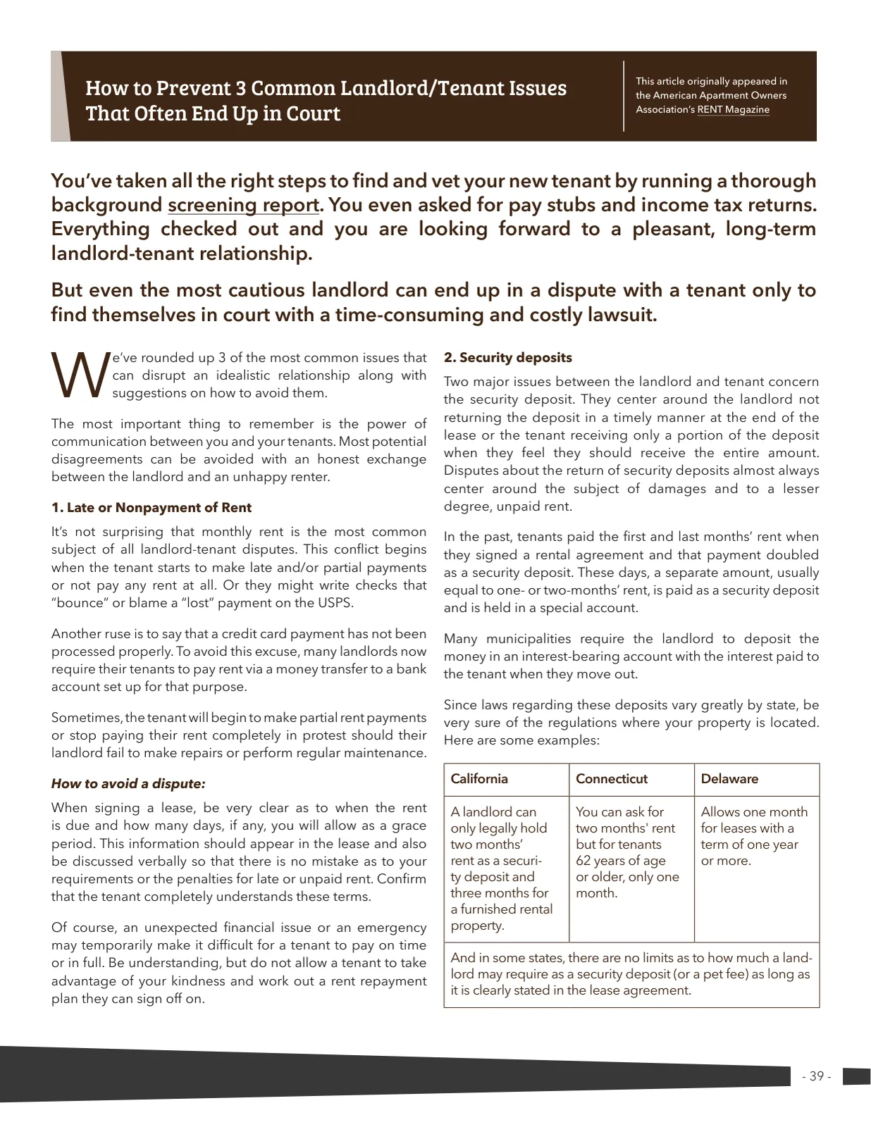 Page 39 of Manufactured Housing Review 2023 Q3