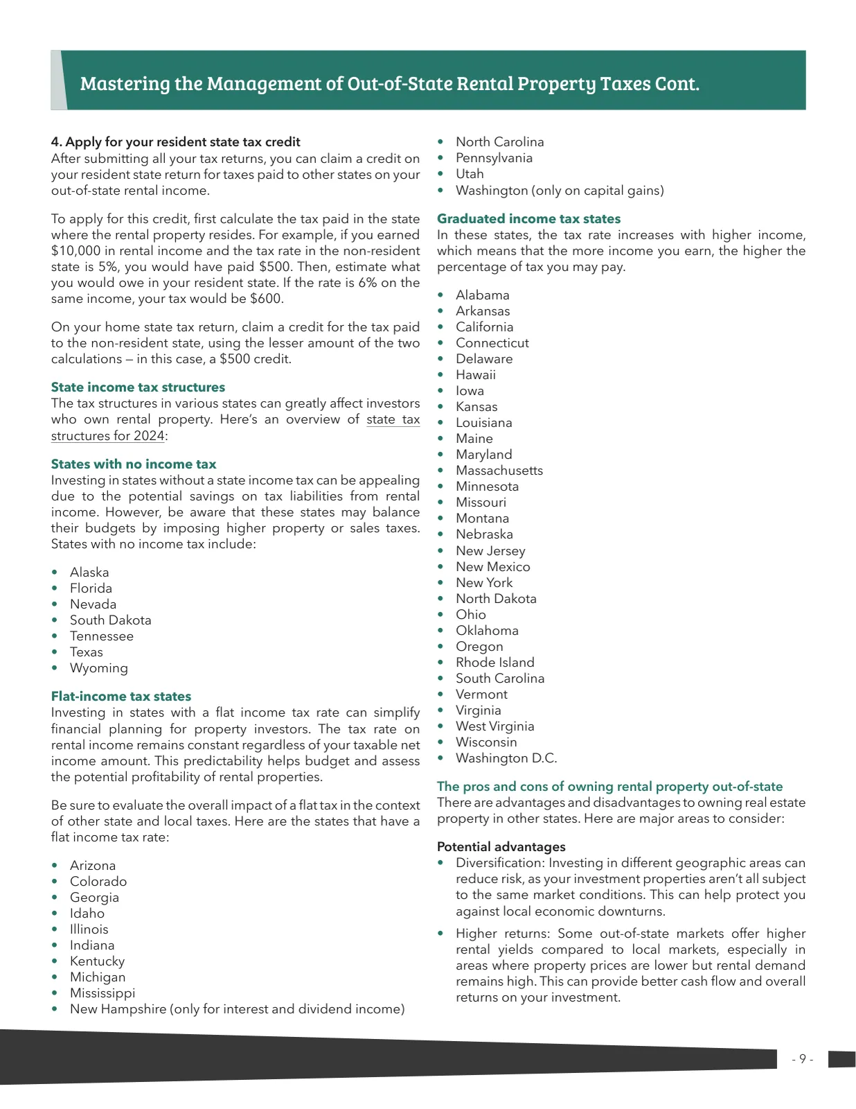 Page 9 of Manufactured Housing Review 2024 Q3