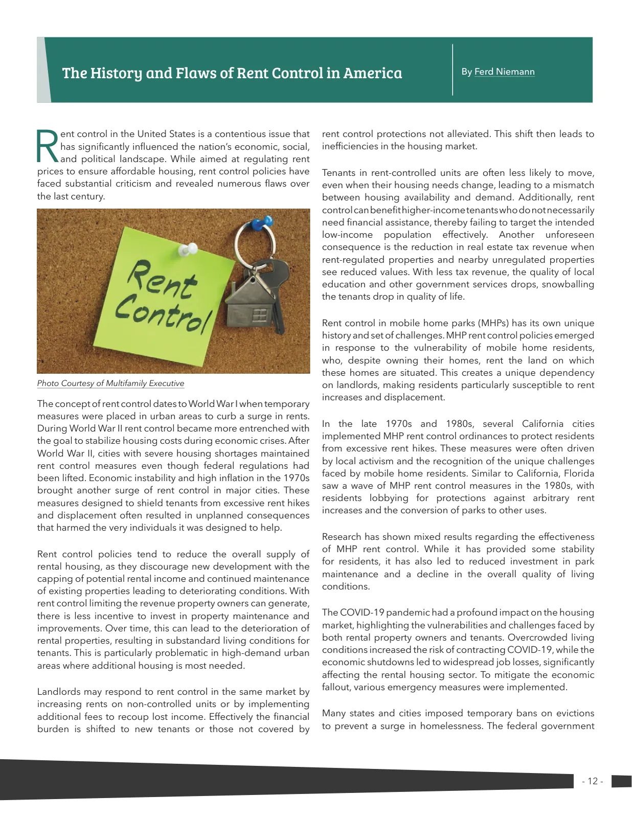 Page 12 of Manufactured Housing Review 2024 Q3
