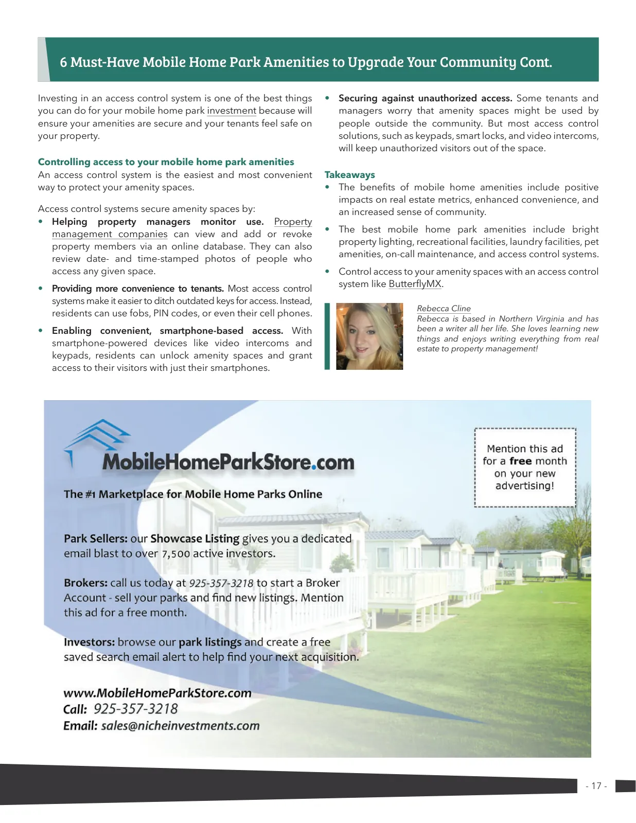 Page 17 of Manufactured Housing Review 2024 Q3