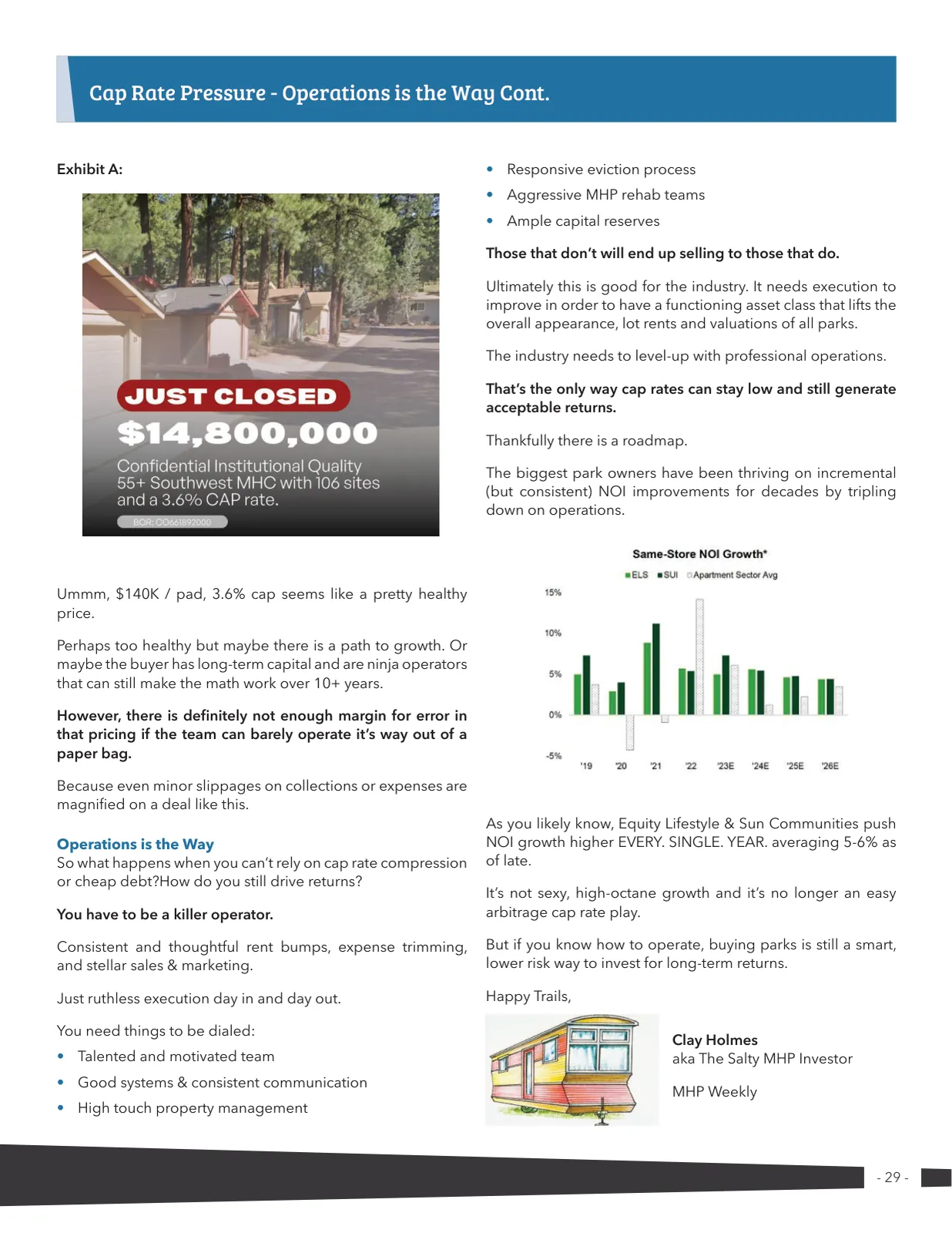 Page 29 of Manufactured Housing Review 2024 Q3
