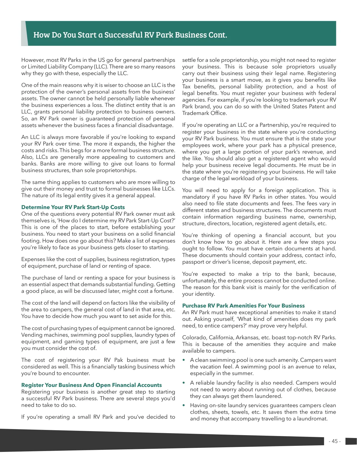 Page 45 of Manufactured Housing Review 2024 Q3