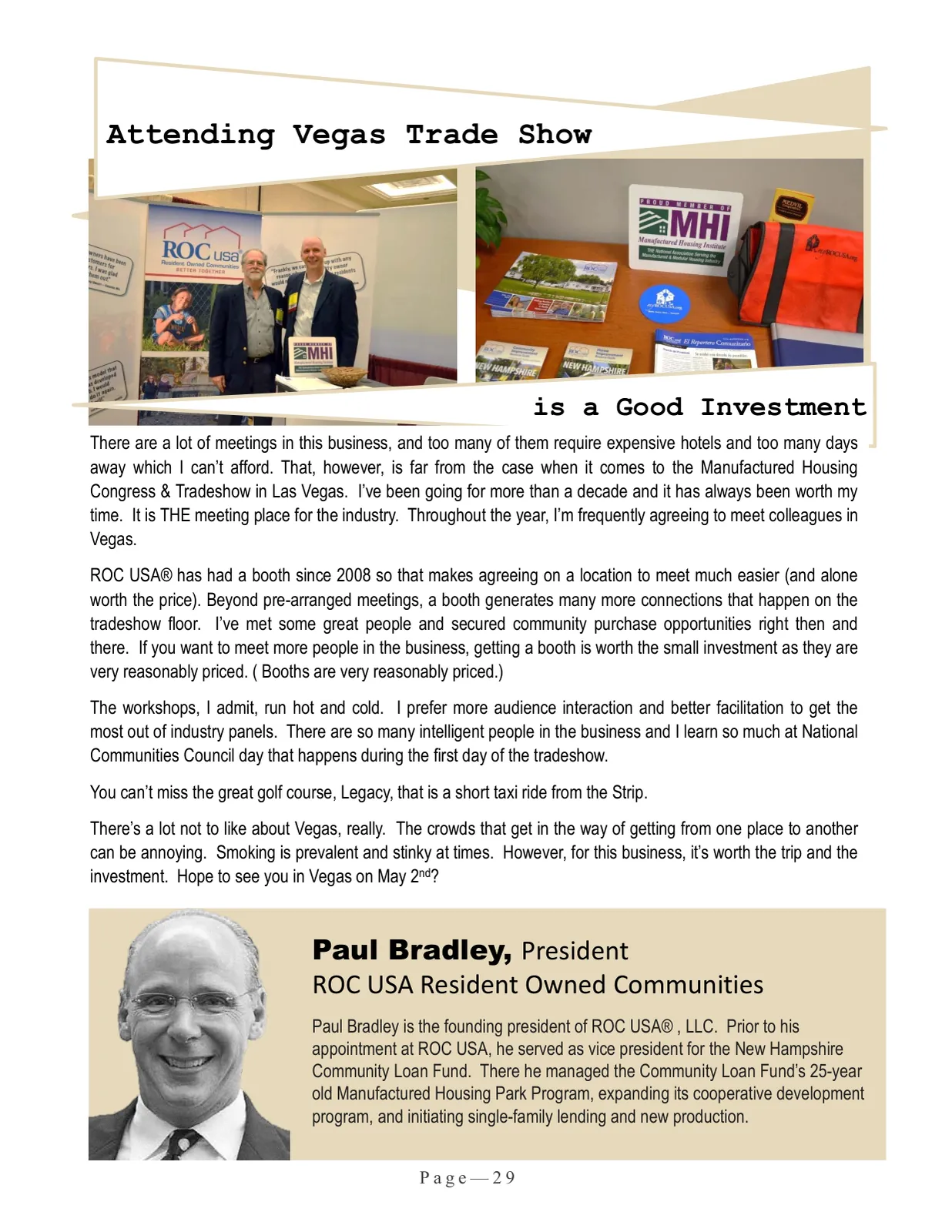 Page 29 of Manufactured Housing Review April 2017