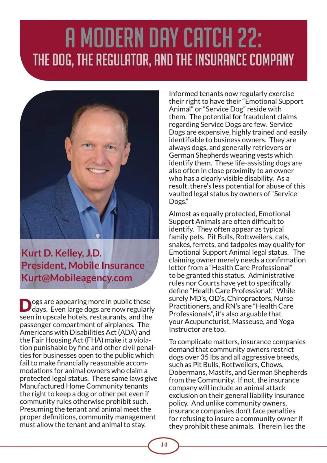 Page 14 of Manufactured Housing Review February 2017