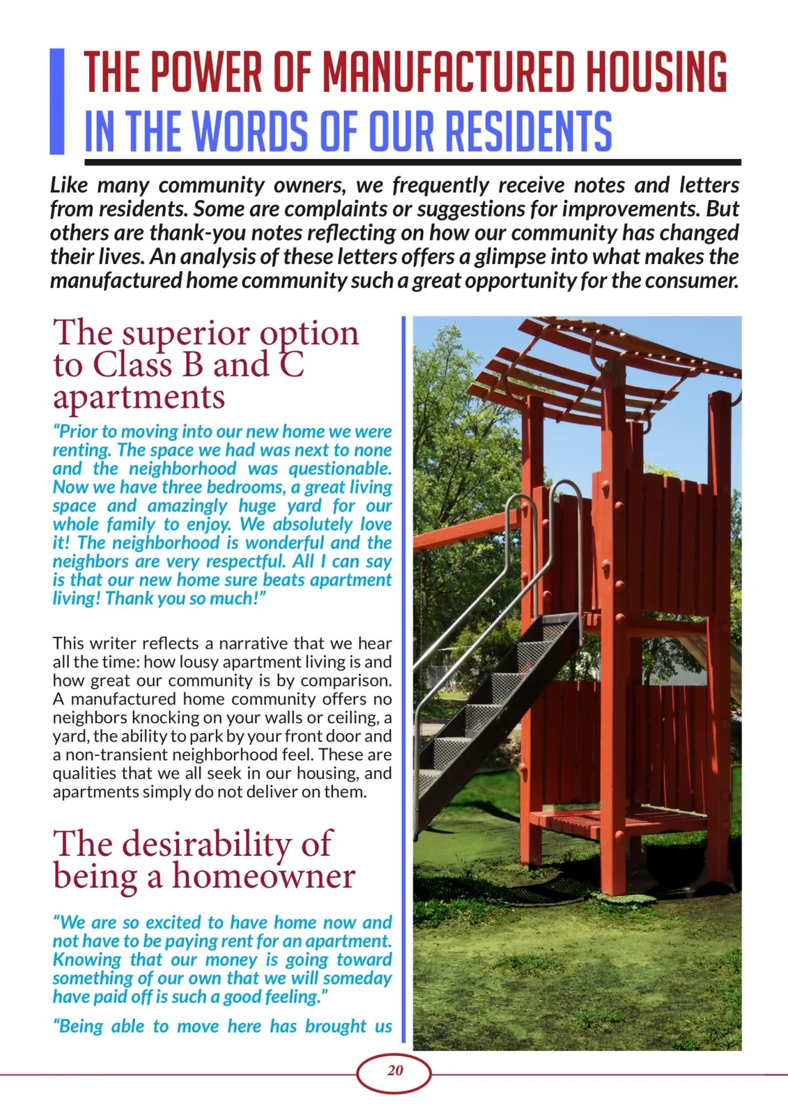 Page 20 of Manufactured Housing Review February 2017