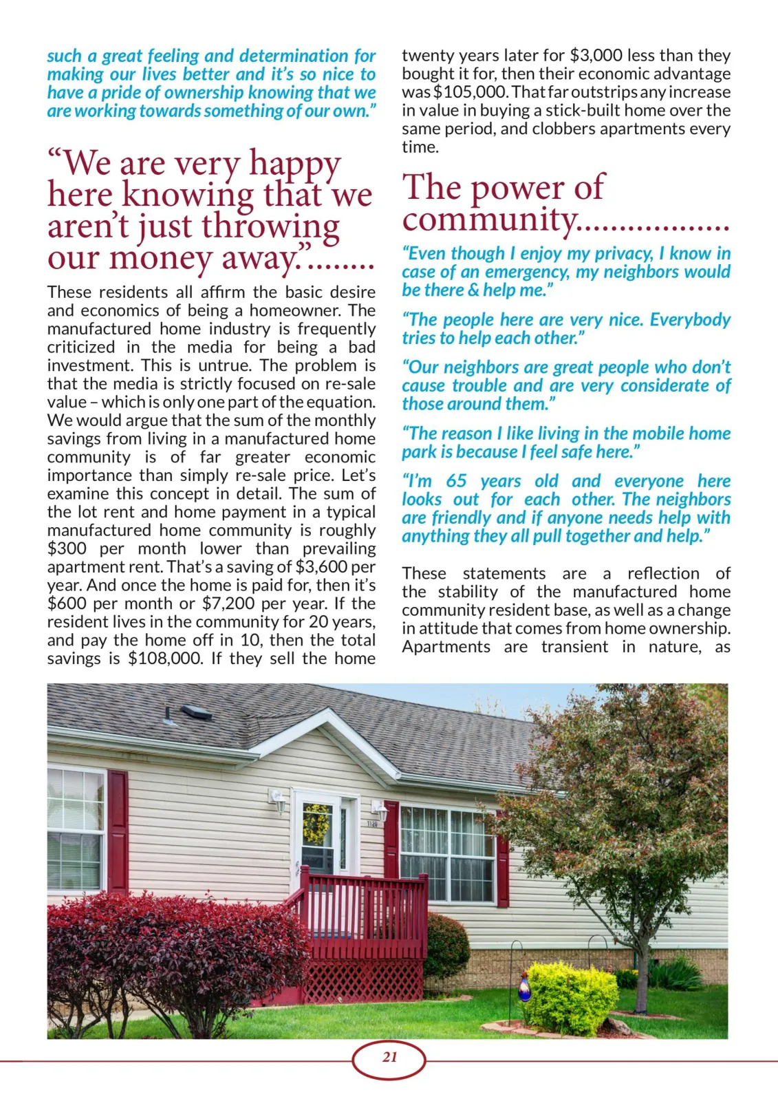 Page 21 of Manufactured Housing Review February 2017
