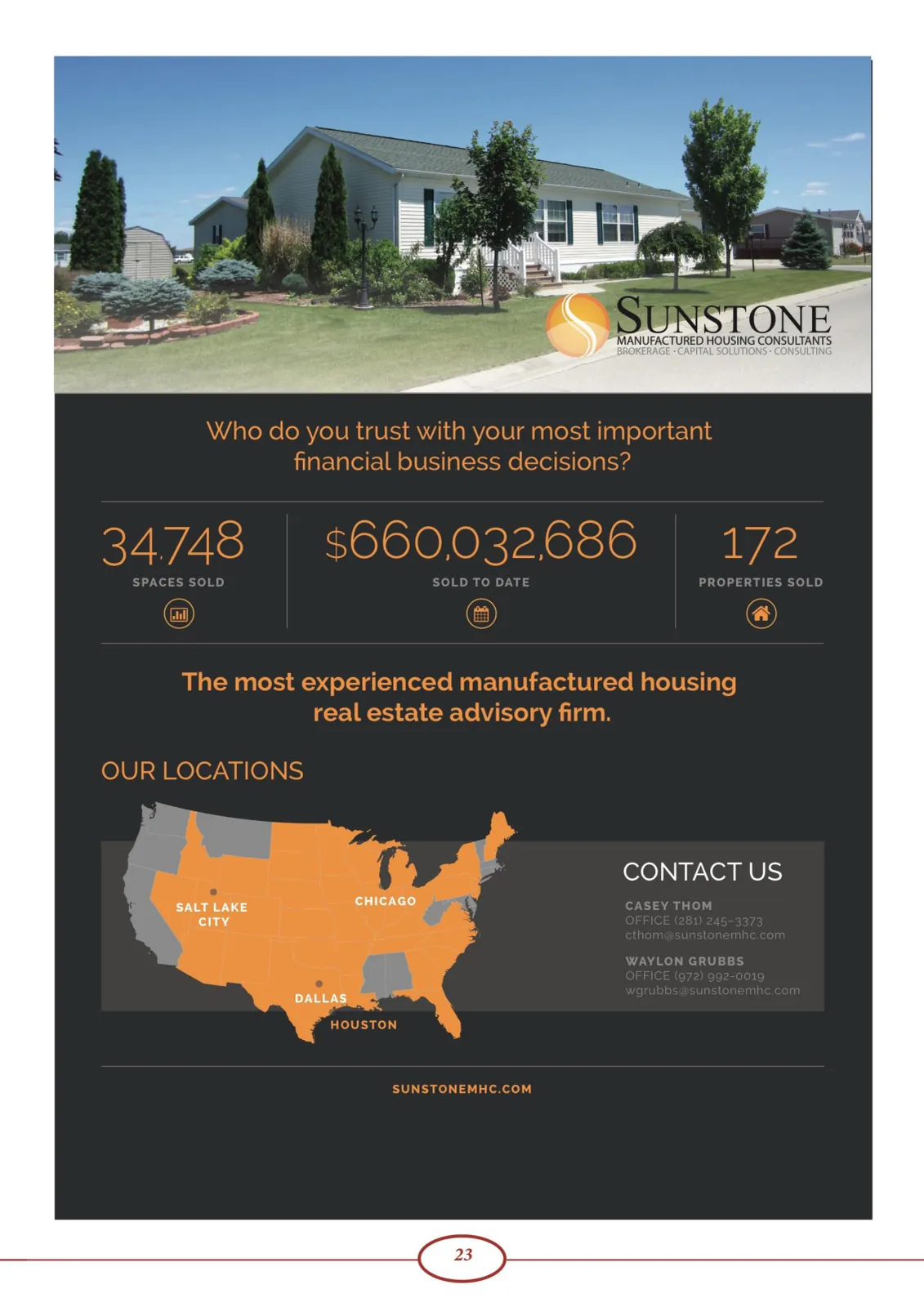 Page 23 of Manufactured Housing Review February 2017