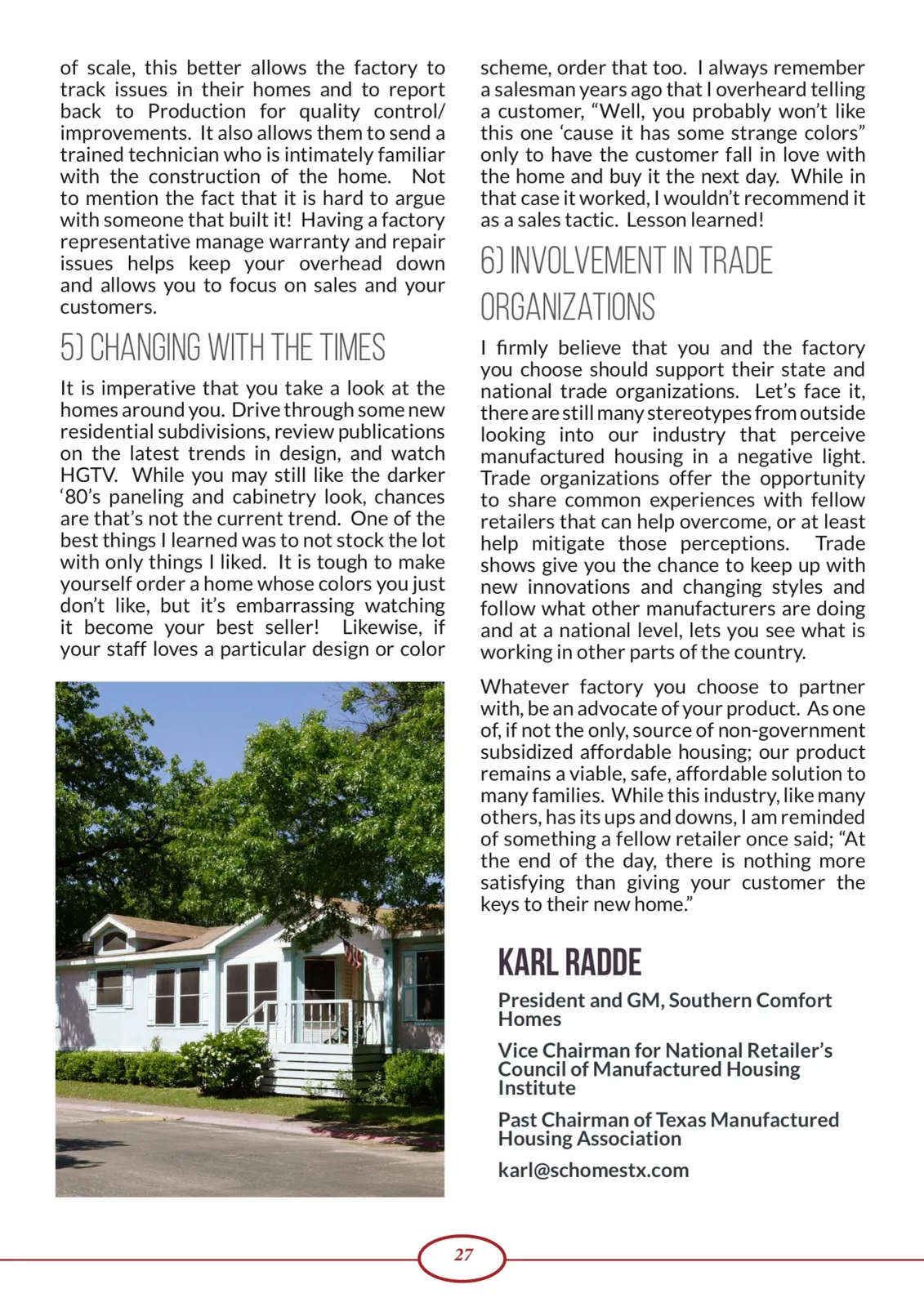 Page 27 of Manufactured Housing Review February 2017
