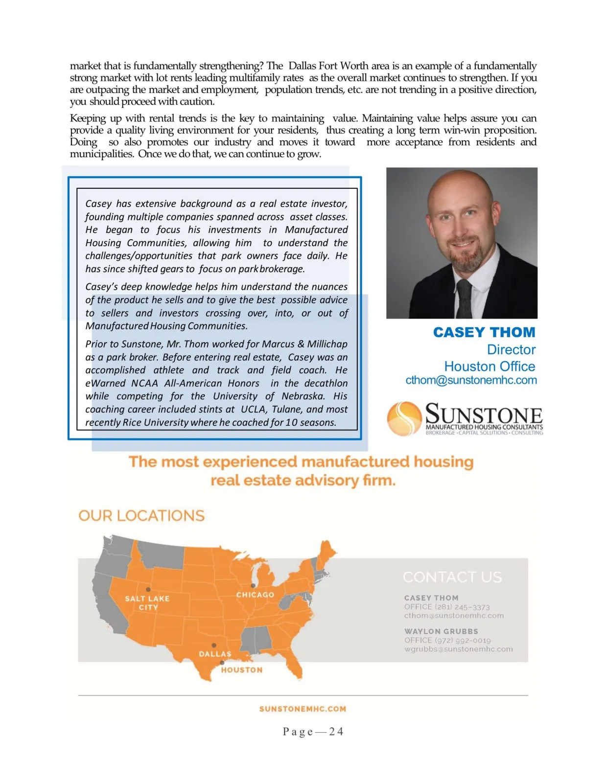 Page 24 of Manufactured Housing Review March 2017