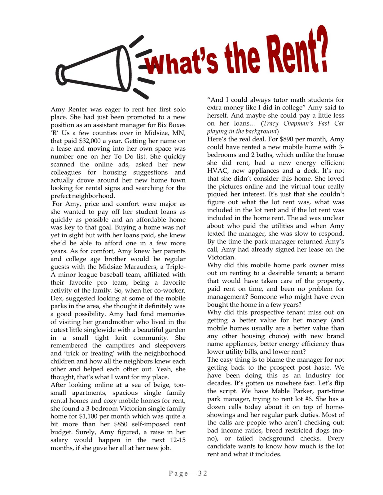 Page 32 of Manufactured Housing Review March 2017